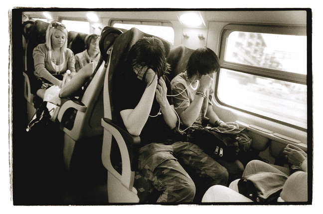 21. Train between Florence and Lucca